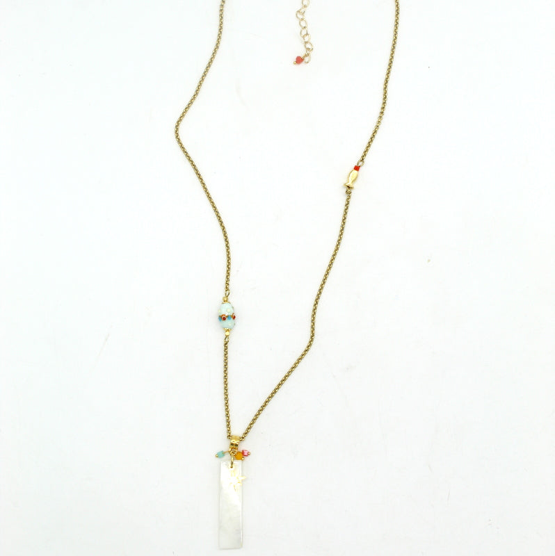 Collier Aqua Coral