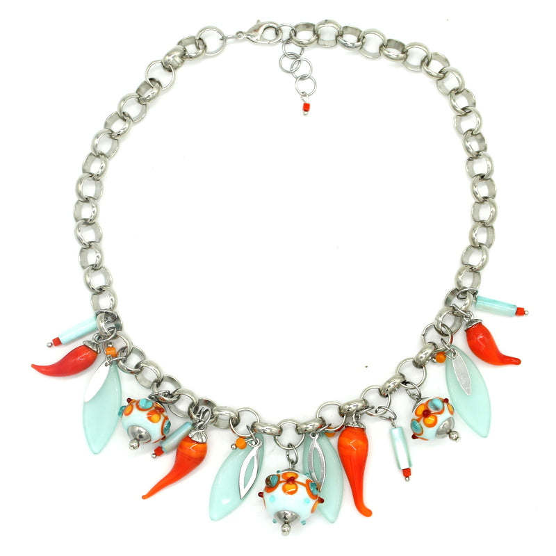 Collier Aqua Coral